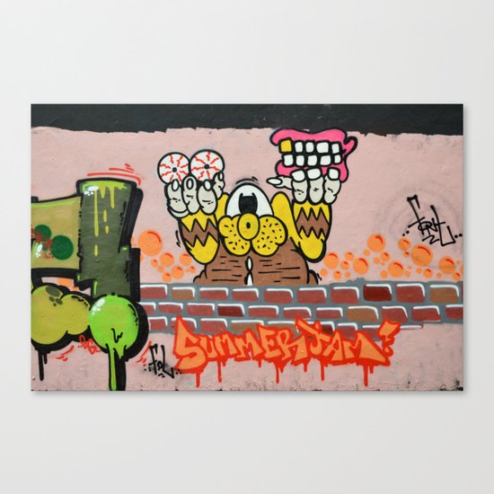 Summerjam Canvas Print