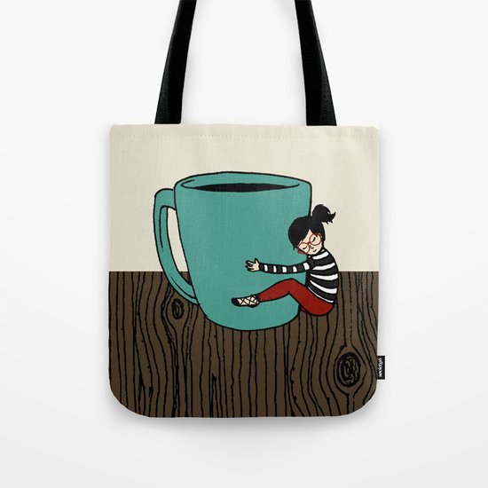 Coffee Mug Love Tote Bag
