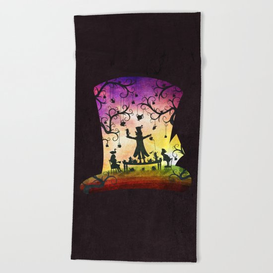 It's Always Tea Time Beach Towel