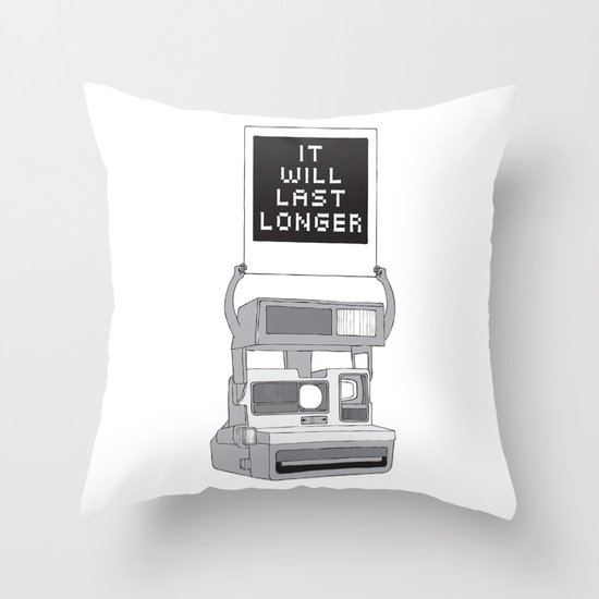 Take A Picture Throw Pillow