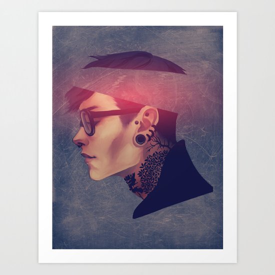 namemarcus Art Print