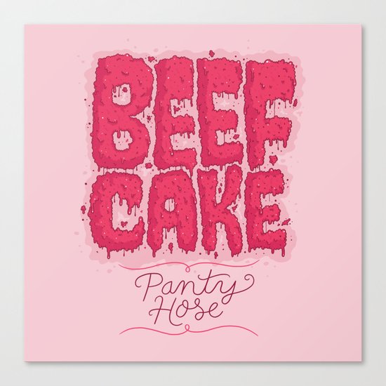 Beef Cake Canvas Print