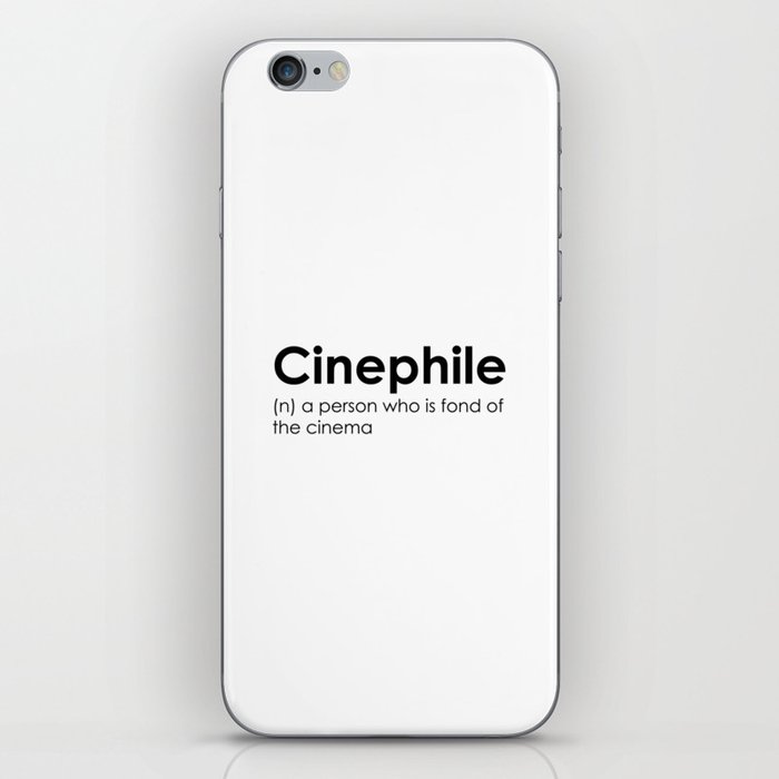 cinephile iPhone Skin