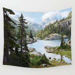 Summer in the Cascades Wall Tapestry