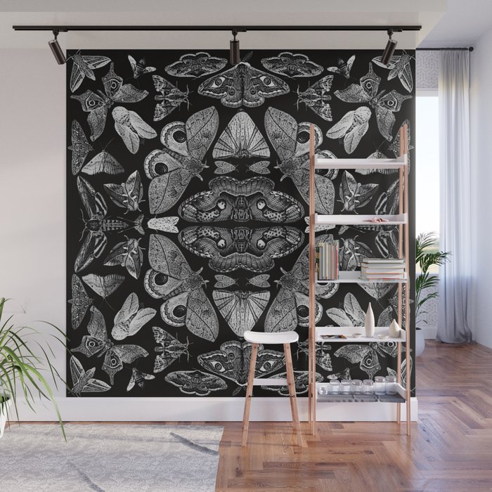 Moth Formations Wall Mural