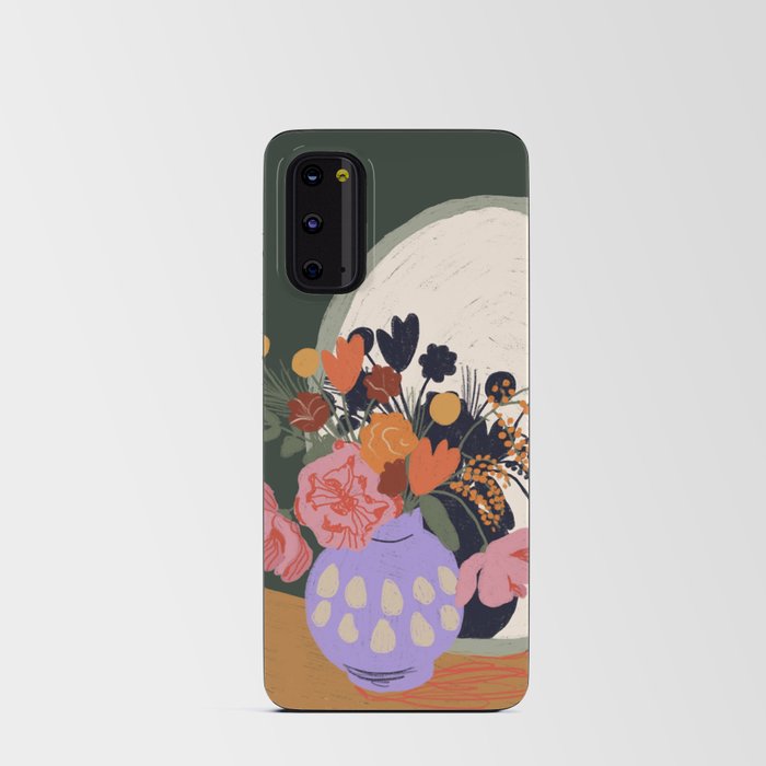 Flowers in the mirror Android Card Case