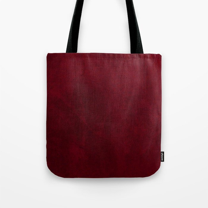 burgundy tote