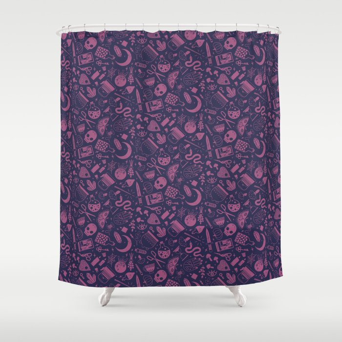 Magical Objects: Bewitched Shower Curtain