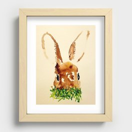 In the Grass Recessed Framed Print