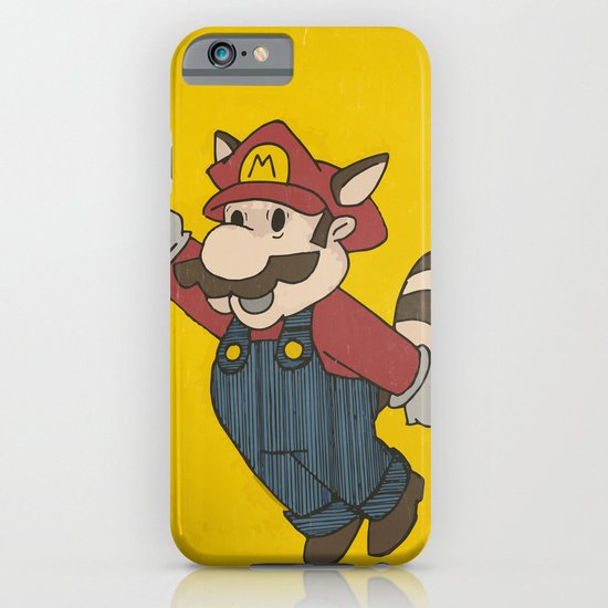 Super Mario Racoon iPhone & iPod Case