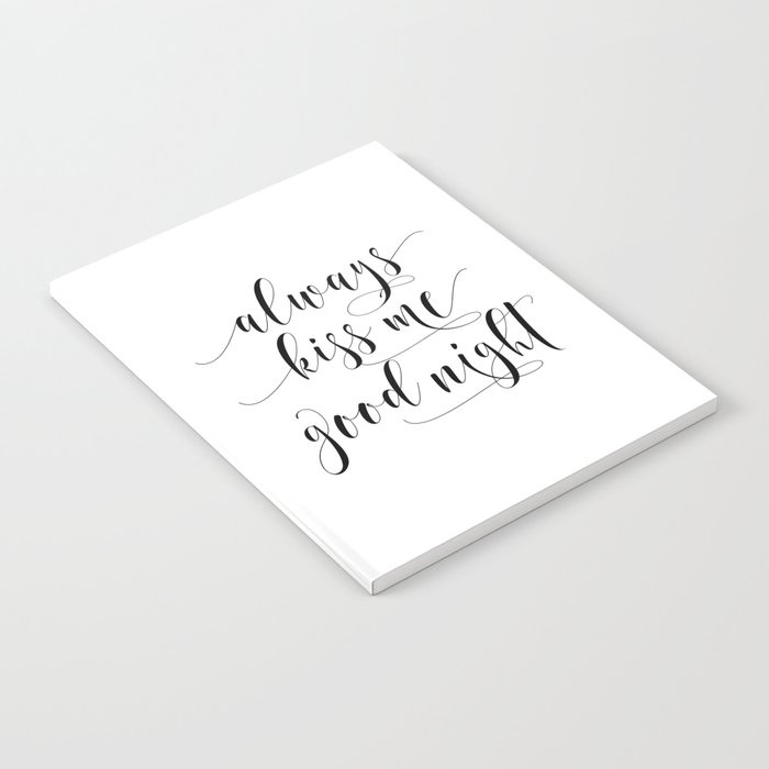 Printable Art Always Kiss Me Goodnight Nursery Wall Art Nursery
