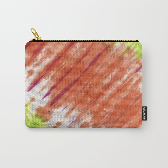 Pleated and Laced Carry-All Pouch