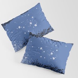 Fantasy in blue and white splashes Pillow Sham