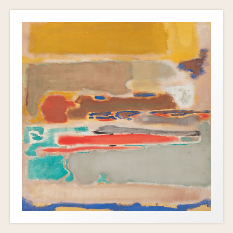 1948 Multiform By Mark Rothko Hd Art Print By Subjectivity Society6