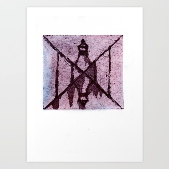 The Madness of Check Mate Art Print