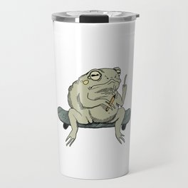 Skater frog  Travel Mug