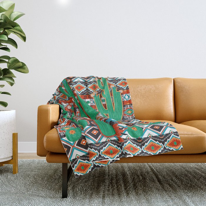 Cactus best sale throw blanket