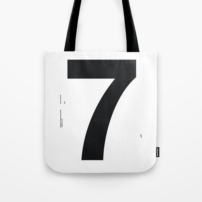 Nº7. Helvetica Posters by empatía® Tote Bag