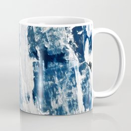 Marine Blue Natural Texture Mug