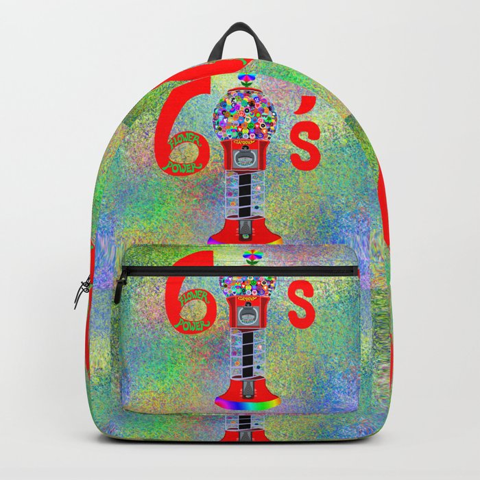 Sprinkle Rainbow Gumball Machine Backpack
