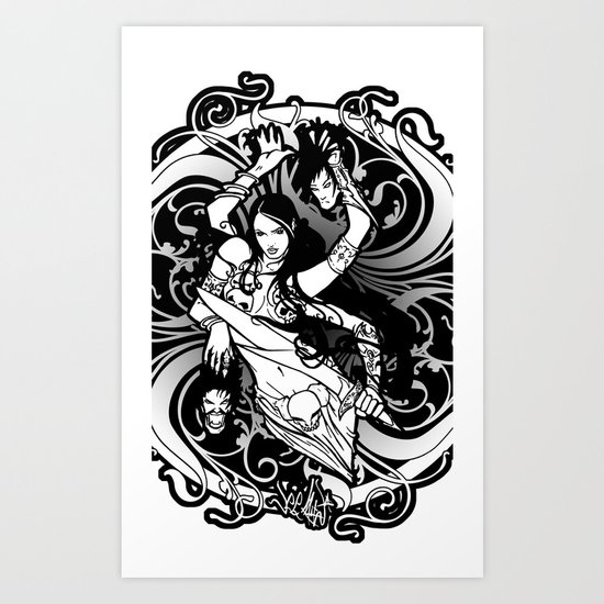 Kali Art Print