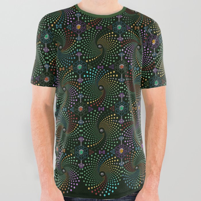 Chameleon All Over Graphic Tee