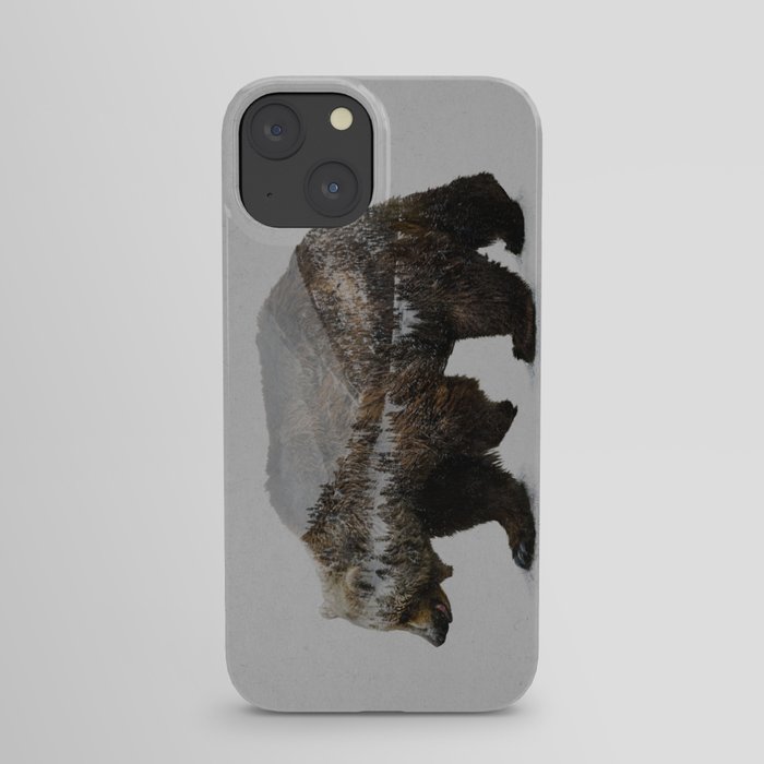 The Kodiak Brown Bear iPhone Case