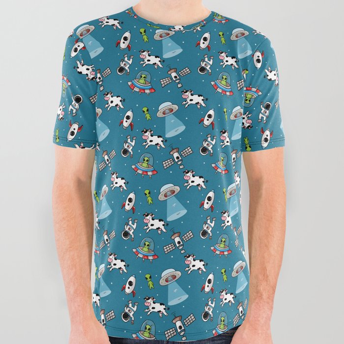 Infinite space! All Over Graphic Tee