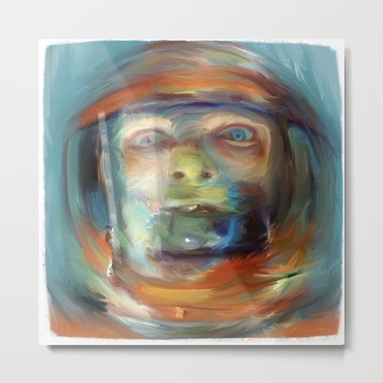space sickness Metal Print