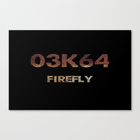 Firefly Class 03K64 Serenity Canvas Print