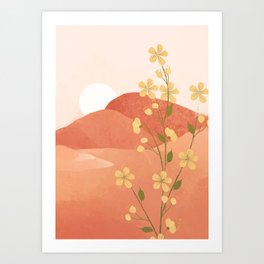 Desert Bloom 02 Art Print