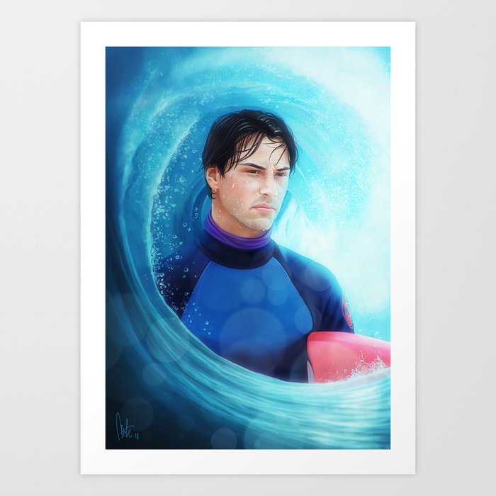 Point Break Art Print By Tillieke Society6