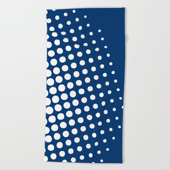White raster - Optical game11 Beach Towel