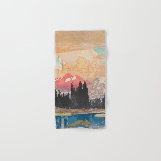Storms over Keiisino Hand & Bath Towel