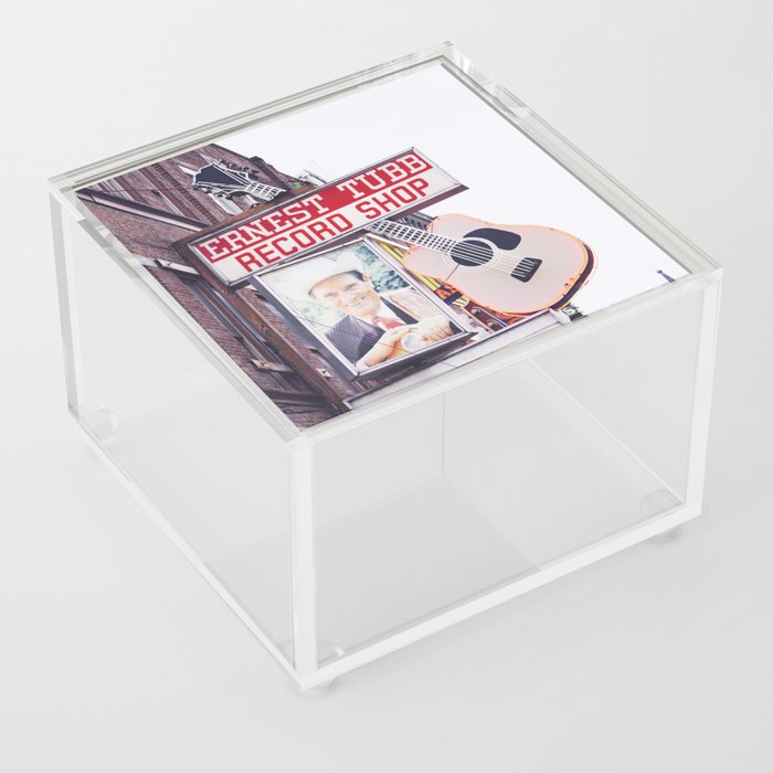 Ernest Tubb Record Shop x Nashville Photography Acrylic Box