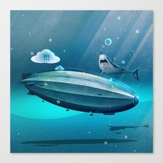 Weird Waters Canvas Print