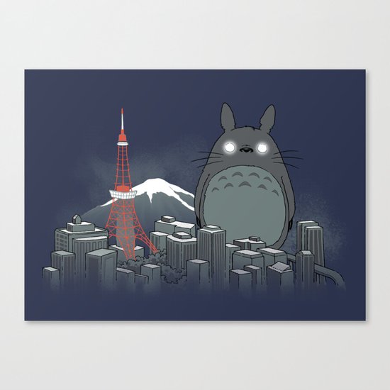 My Angry Neighbor Canvas Print