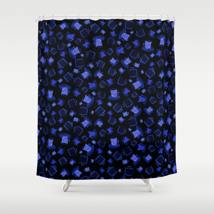 Evening coffee Shower Curtain