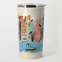 Tokyo skyline Travel Mug