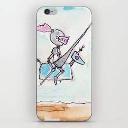 Atom Knight and Neutron Ride Out iPhone Skin