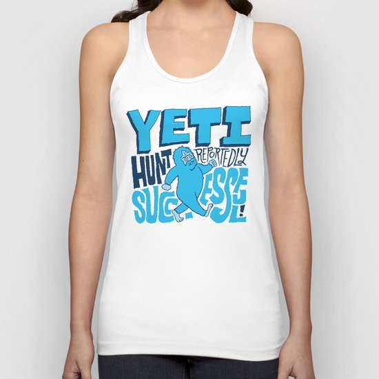 Successful Yeti Hunt Unisex Tank Top