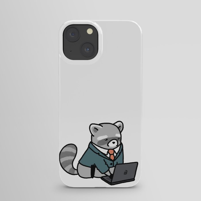 Professional raccoon iPhone Case