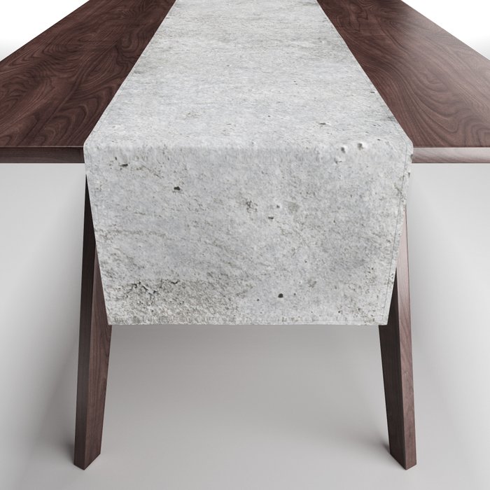 Concrete background gray classic design Table Runner