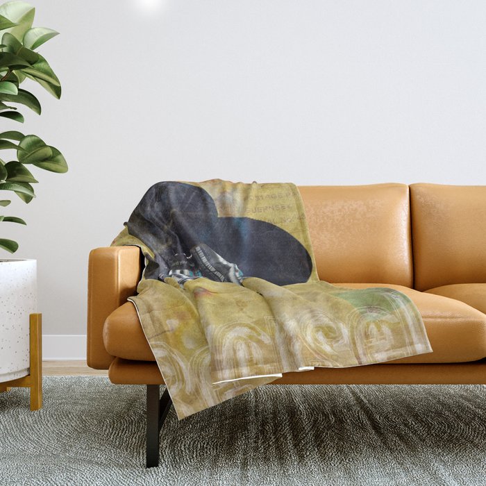 Be Yourself Throw Blanket