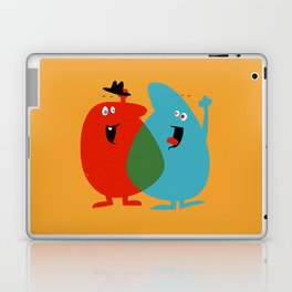 Hello Old Chum | Illustration of Friendship Laptop & iPad Skin