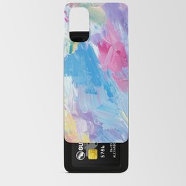 Abstract Pastel Colorful Painting Android Card Case