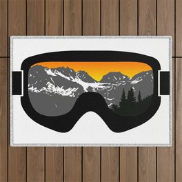 Sunset Goggles 2 | Goggle Designs | DopeyArt Outdoor Rug