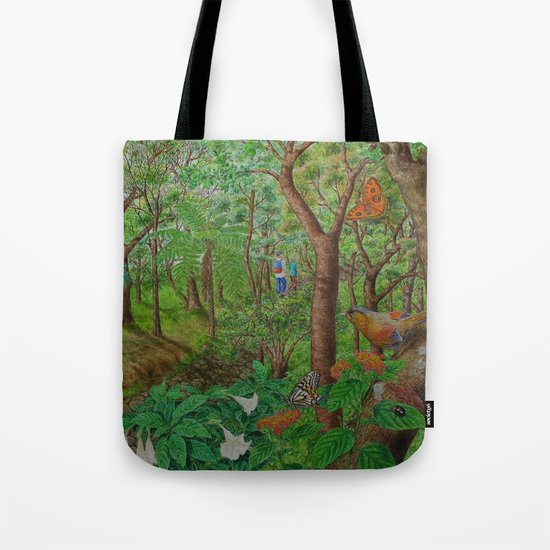 A Day of Forest (1). (walk into the forest) Tote Bag