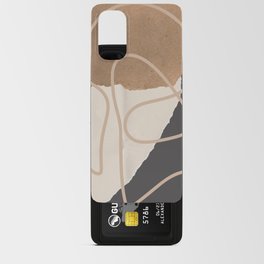 Warm Tones Paper earth   Aeasthetic  Pattern Android Card Case