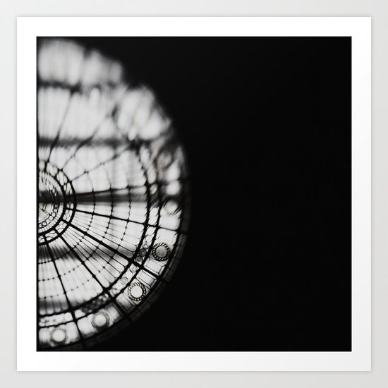 half moon Art Print